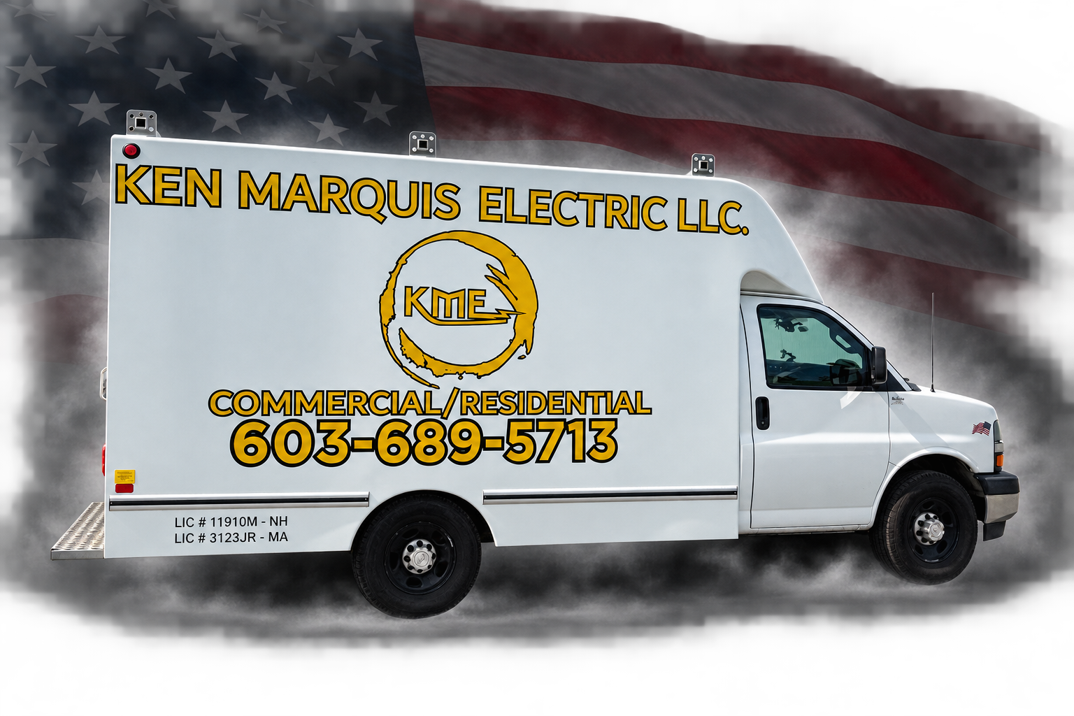 KEN MARQUIS ELECTRIC LLC service van